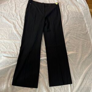 BCBGMAXAZRIA Women’s Pinstripe  Wool Blend Trousers size 8